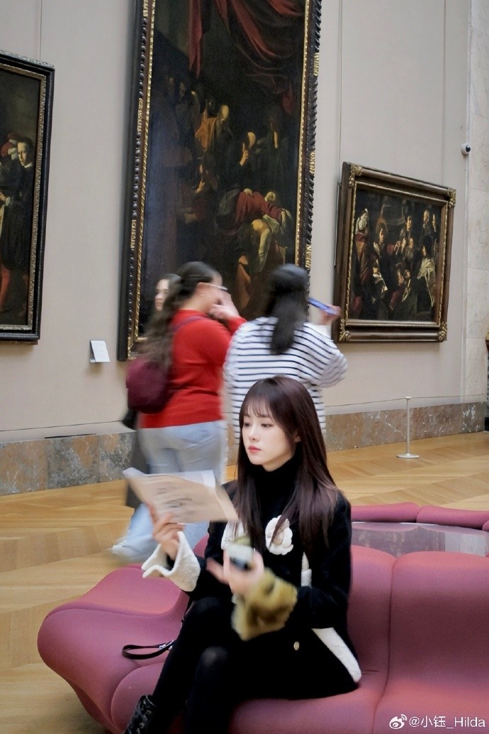 小钰分享照片：完美的巴黎之旅 一次性收获和四位冠军的合影hhhh