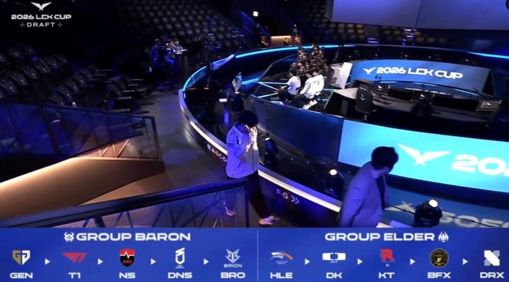 LCK杯选队结果出炉:GEN、T1同组,HLE、DK同组